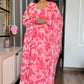 Petal Pink Georgette Bloom Attire