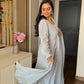 Sophisticated Slate Gray Kurta Set