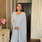 Sophisticated Slate Gray Kurta Set