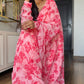 Petal Pink Georgette Bloom Attire