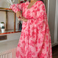 Petal Pink Georgette Bloom Attire
