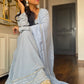 Sophisticated Slate Gray Kurta Set