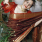 Brown Soft Katan Silk Saree with Broad Gold Zari Border