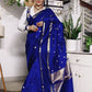 Royal Blue Soft Katan Silk Saree