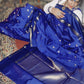 Royal Blue Soft Katan Silk Saree