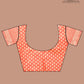 Coral Banaras Cotton Silk