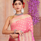 Pink Shaded soft Georgette silk - AbirabyBeena