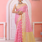 Pink Kora Organza soft silk