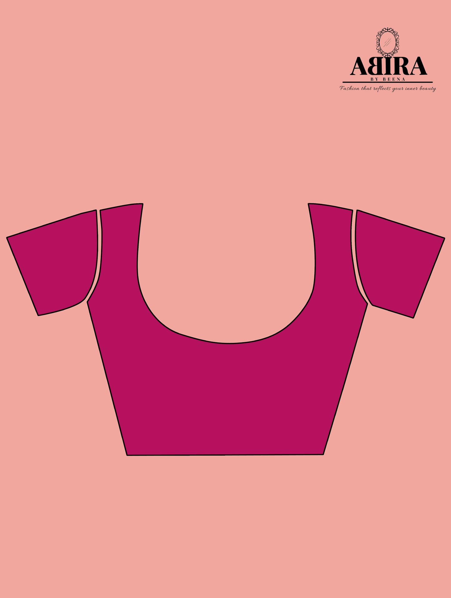 Pink Banaras Soft Georgette Jaal silk - AbirabyBeena