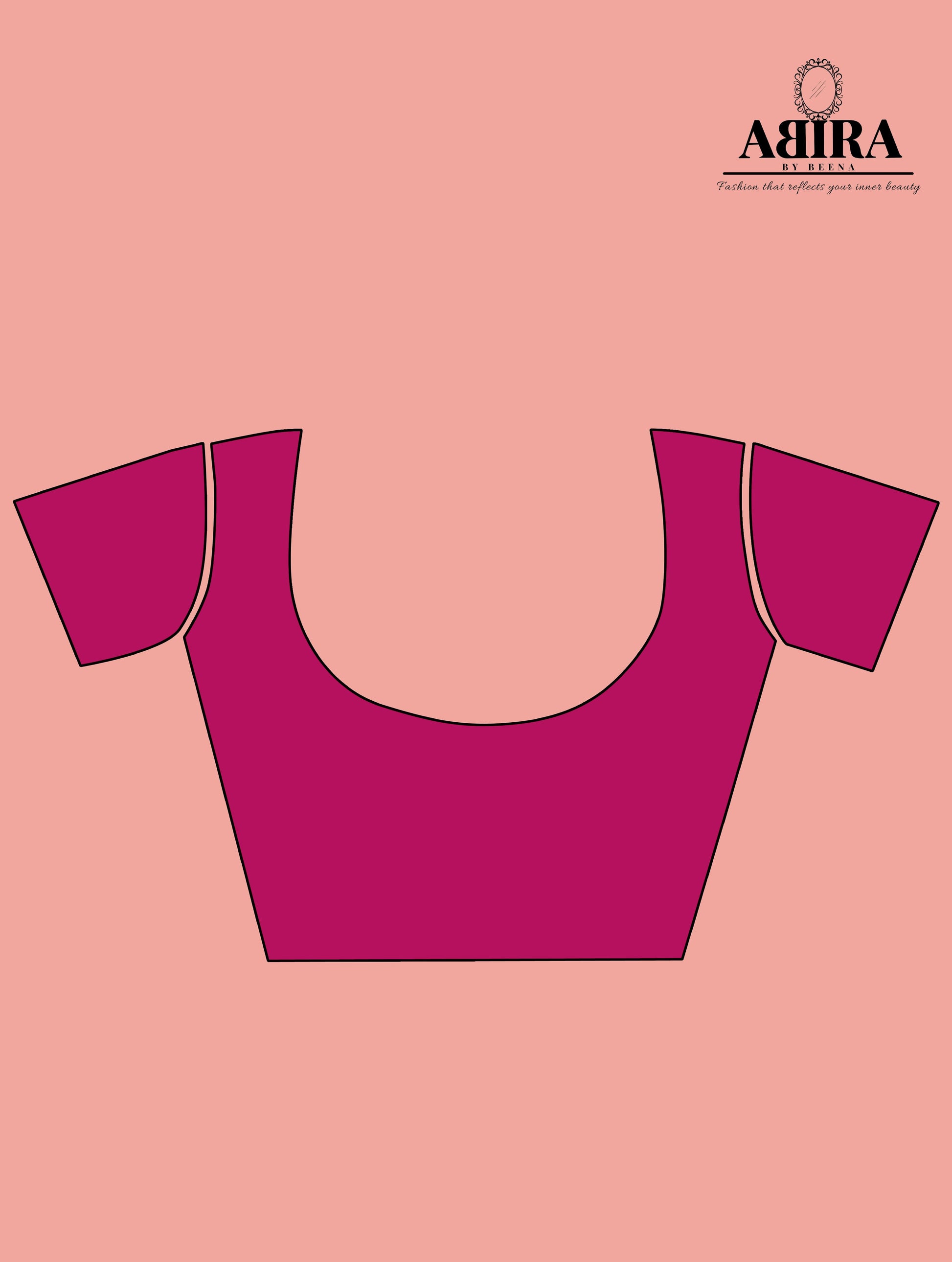 Pink Banaras Soft Georgette Jaal silk - AbirabyBeena