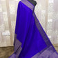 Royal Blue Skirt Border Banaras warm silk - AbirabyBeena