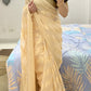 Pastel Tusar Banaras Soft Georgette silk - AbirabyBeena