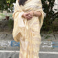 Pastel Tusar Banaras Soft Georgette silk - AbirabyBeena