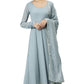 Sophisticated Slate Gray Kurta Set