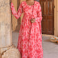 Petal Pink Georgette Bloom Attire