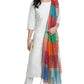 Off-White Poly Silk Solid Kurta With Pant And Dupatta