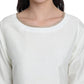 Off-White Poly Silk Solid Kurta With Pant And Dupatta