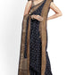 Black Banaras Soft Georgette Silk - AbirabyBeena