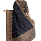 Black Banaras Soft Georgette Silk - AbirabyBeena