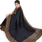 Black Banaras Soft Georgette Silk - AbirabyBeena