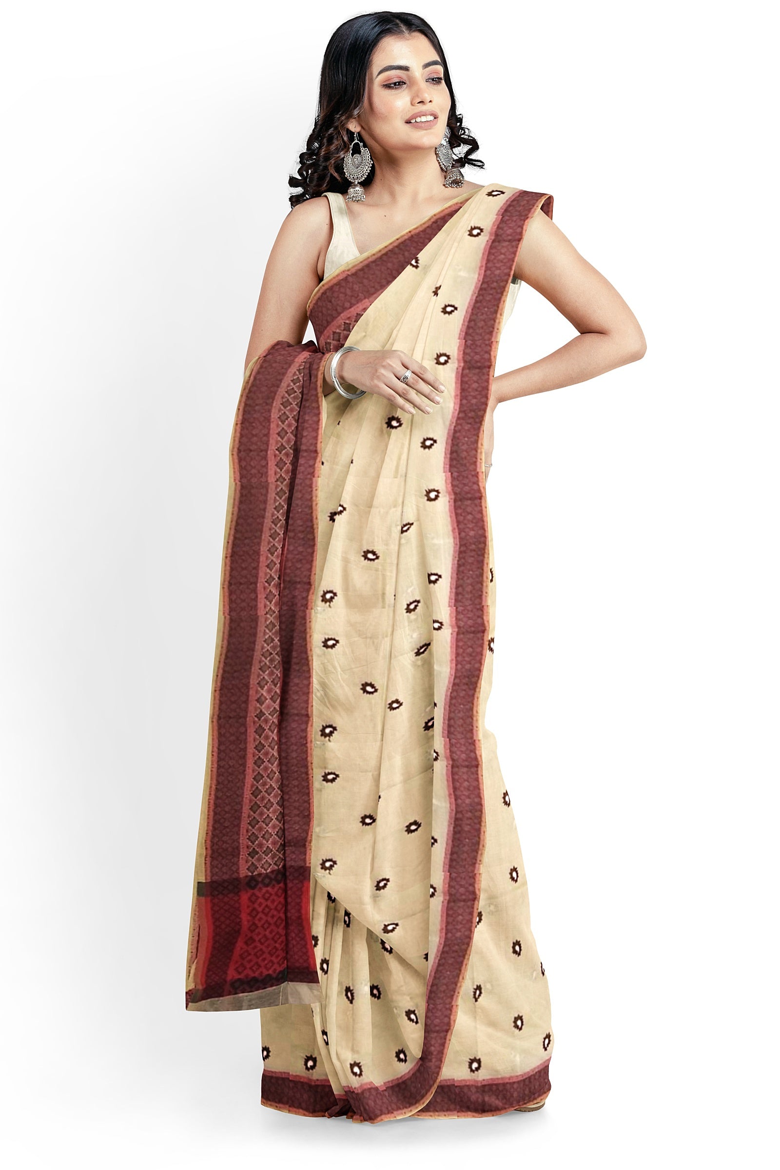 Embroidered Banaras Kota Silk - AbirabyBeena