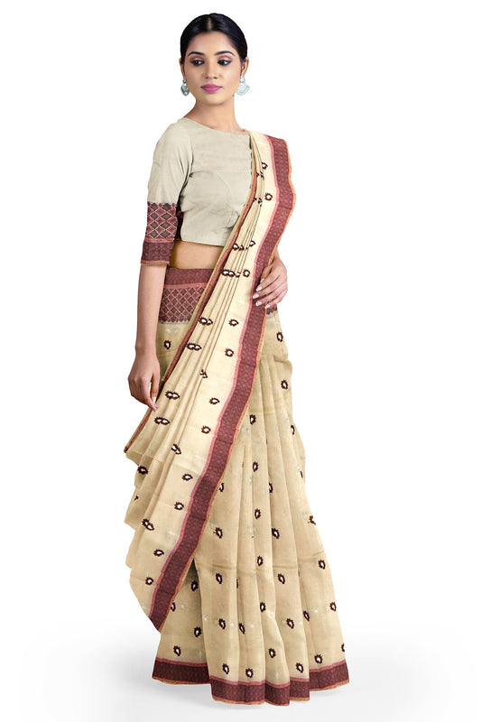 Embroidered Banaras Kota Silk - AbirabyBeena