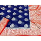 Blue Banaras pure georgette saree - AbirabyBeena