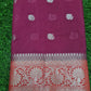 Magenta  Soft khaddi Chiffon Handloom - AbirabyBeena