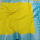 Lamon Yellow Soft khaddi Chiffon Handloom - AbirabyBeena
