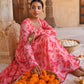 Petal Pink Georgette Bloom Attire