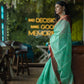 Light sea green Banaras Kota Silk - AbirabyBeena