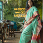 Light sea green Banaras Kota Silk - AbirabyBeena
