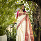 White Banaras Kota Silk - AbirabyBeena