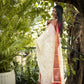 White Banaras Kota Silk - AbirabyBeena