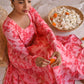 Petal Pink Georgette Bloom Attire